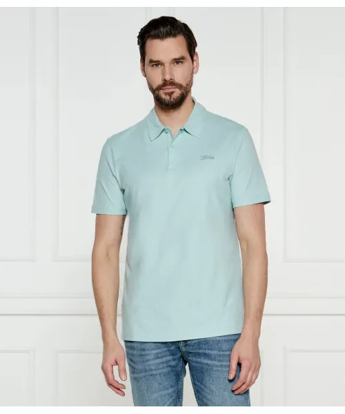 

Футболка поло Regular fit Guess Jeans, синий