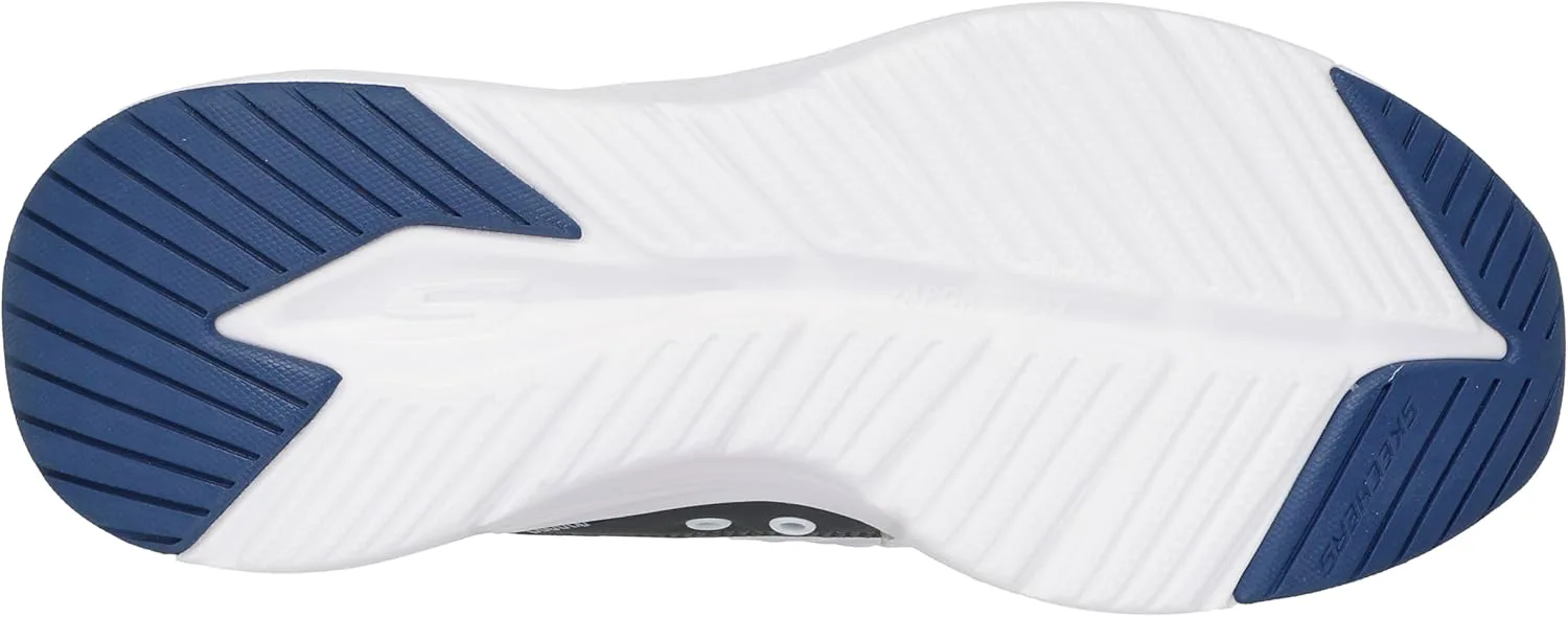 Мужские обувь Skechers Contour Foam с удобной посадкой и легким надеванием, белый/синий — фото 2