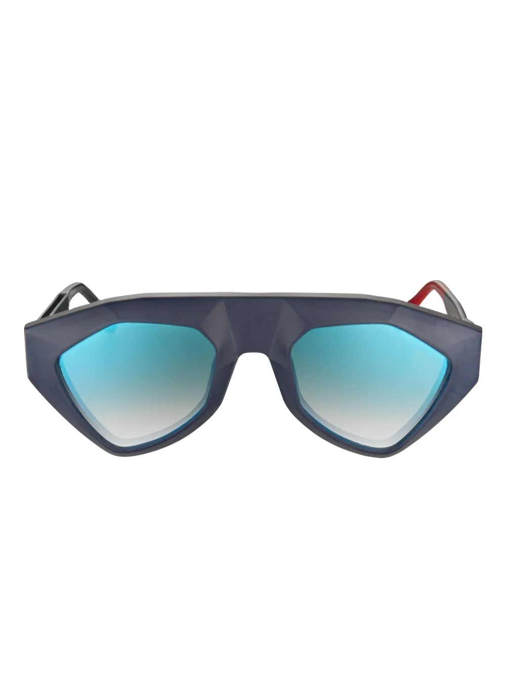 

Солнцезащитные очки Sha в геометрической оправе Vysen Eyewear, синий