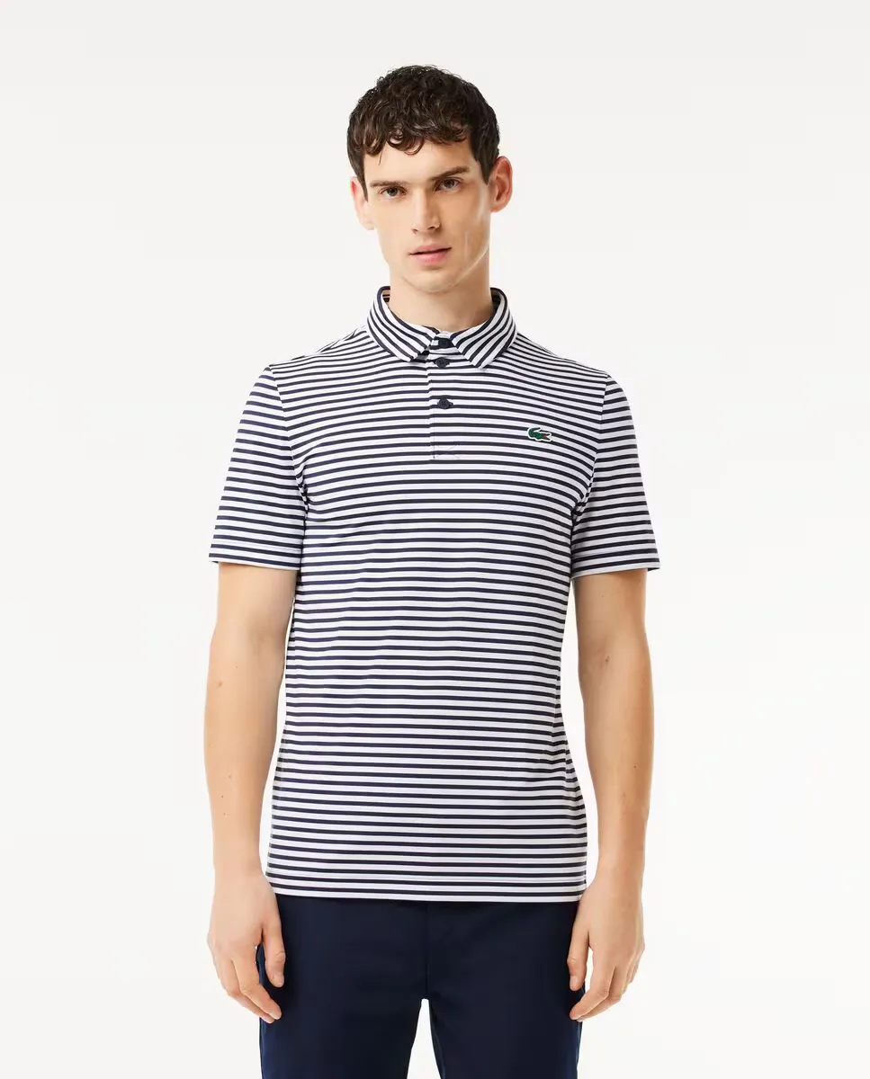 

Мужское поло для гольфа Lacoste, тёмно-синий
