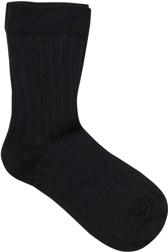 Носки Ankle Sock Rib 5-Pack Minymo, черный — фото 3