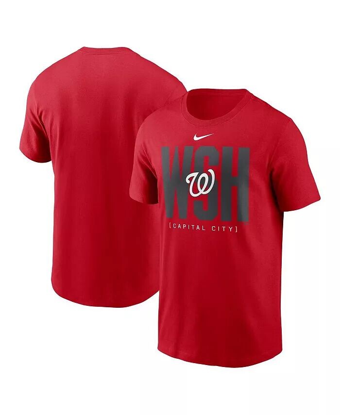 

Футболка мужская Red Washington Nationals Scoreboard Nike