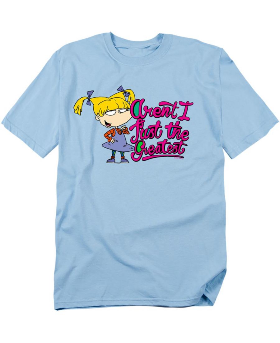 

Футболка Big & Tall Angelica Arent I Just The Greatest Rugrats, Light blue, Синий, Футболка Big & Tall Angelica Arent I Just The Greatest Rugrats, Light blue