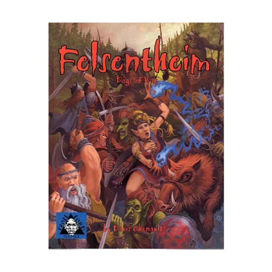 

Модуль Death in the Treklant #3 - Felsentheim Dogs of War (Alternate Cover), Castles & Crusades - Modules & Adventures (Troll Lord Games)
