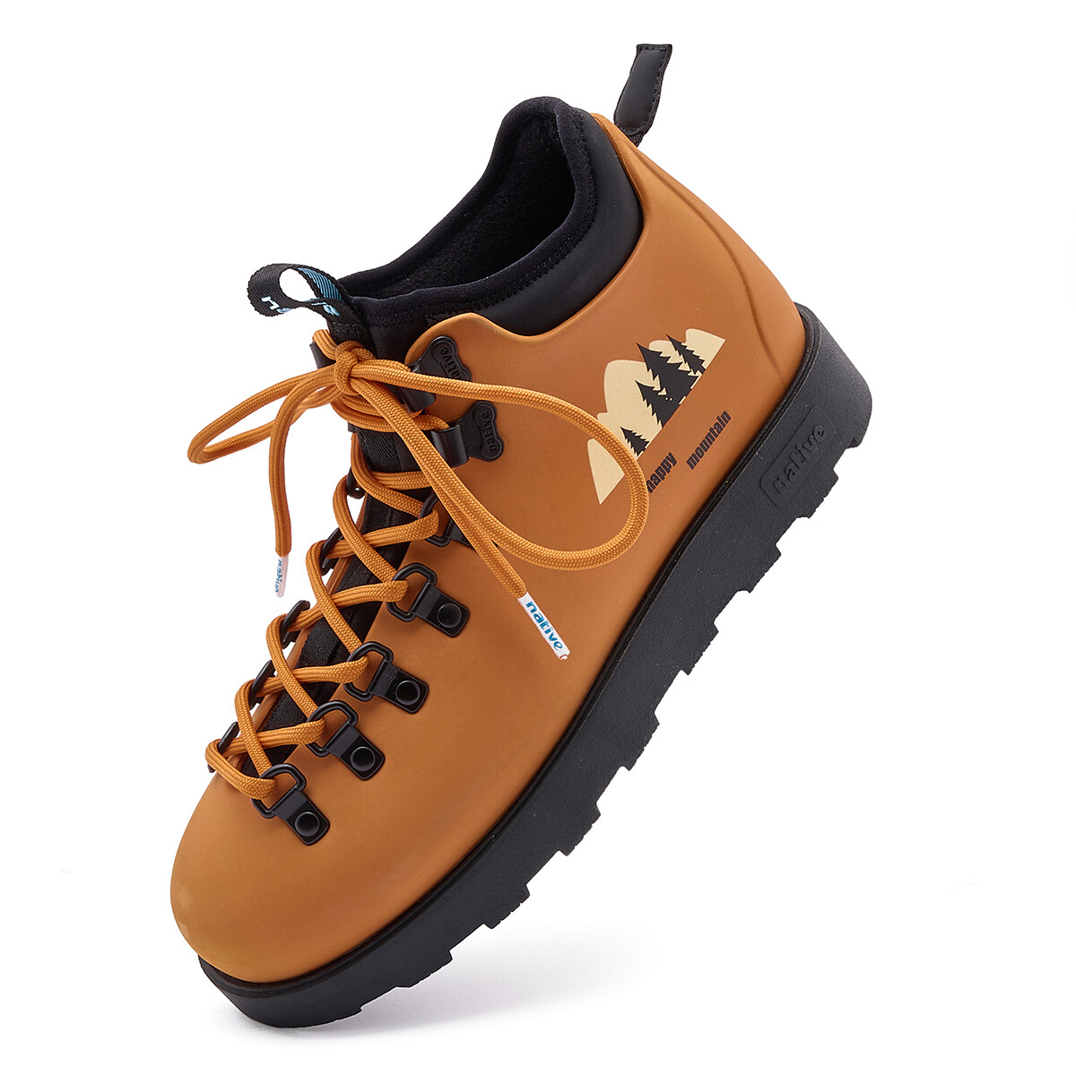 Ботинки Native Shoes Fitzsimmons 31200602, желтая охра/черный — фото 4