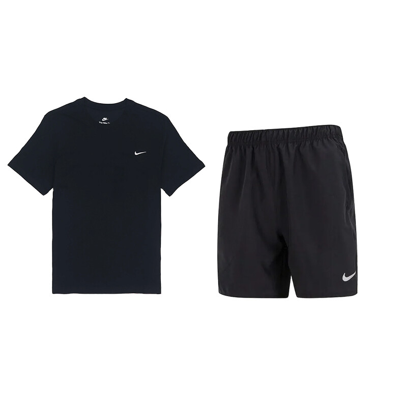 

Повседневная спортивная одежда для мужчин, черный цвет Nike, черный