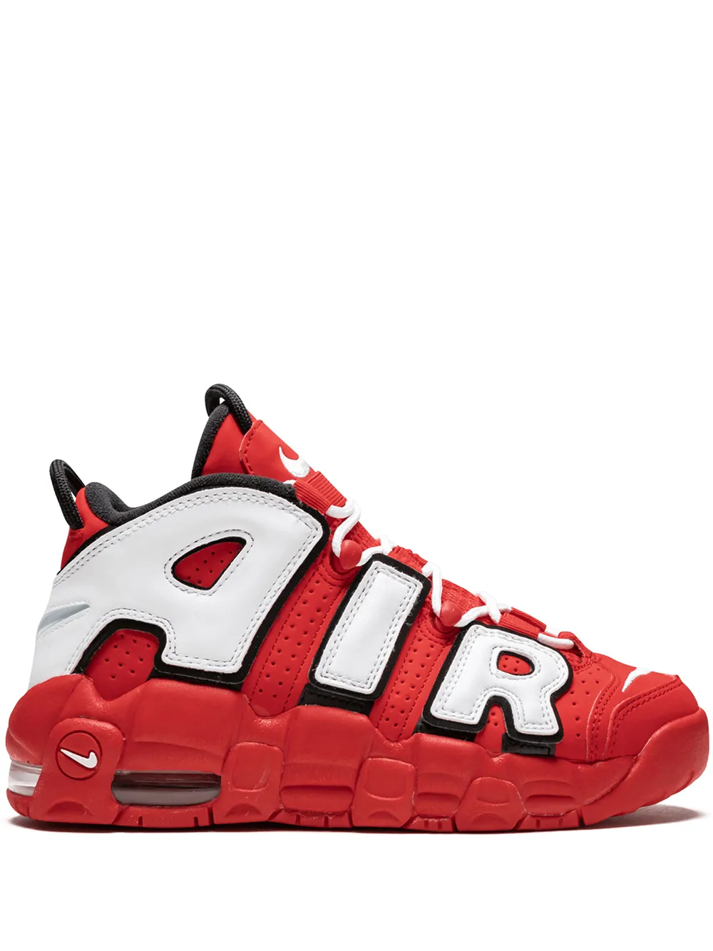 

Высокие кроссовки Air More Uptempo Nike Kids, красный