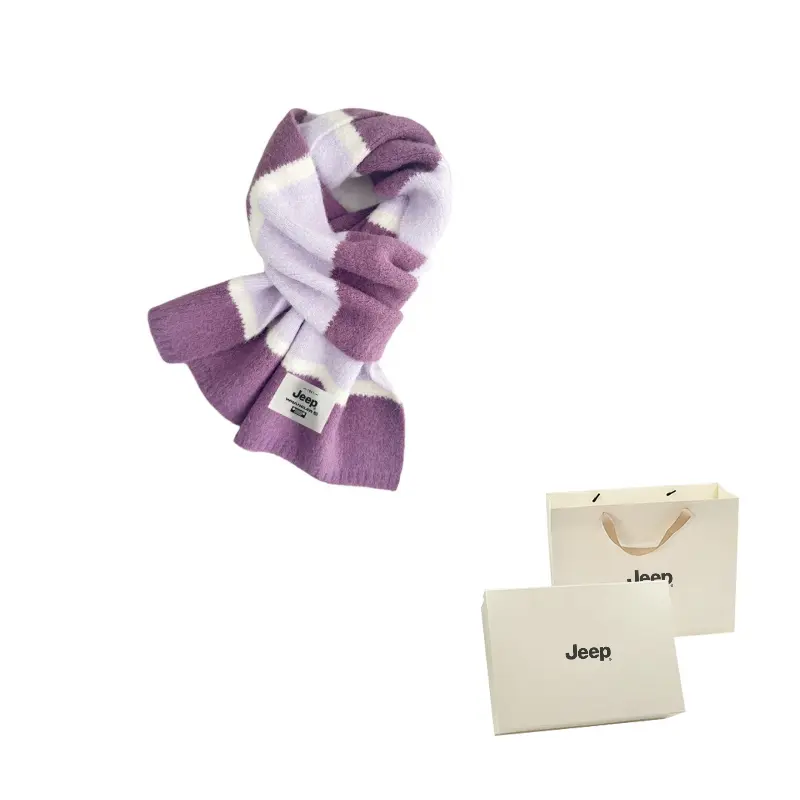 

Вязаный шарф Unisex Jeep, фиолетовый