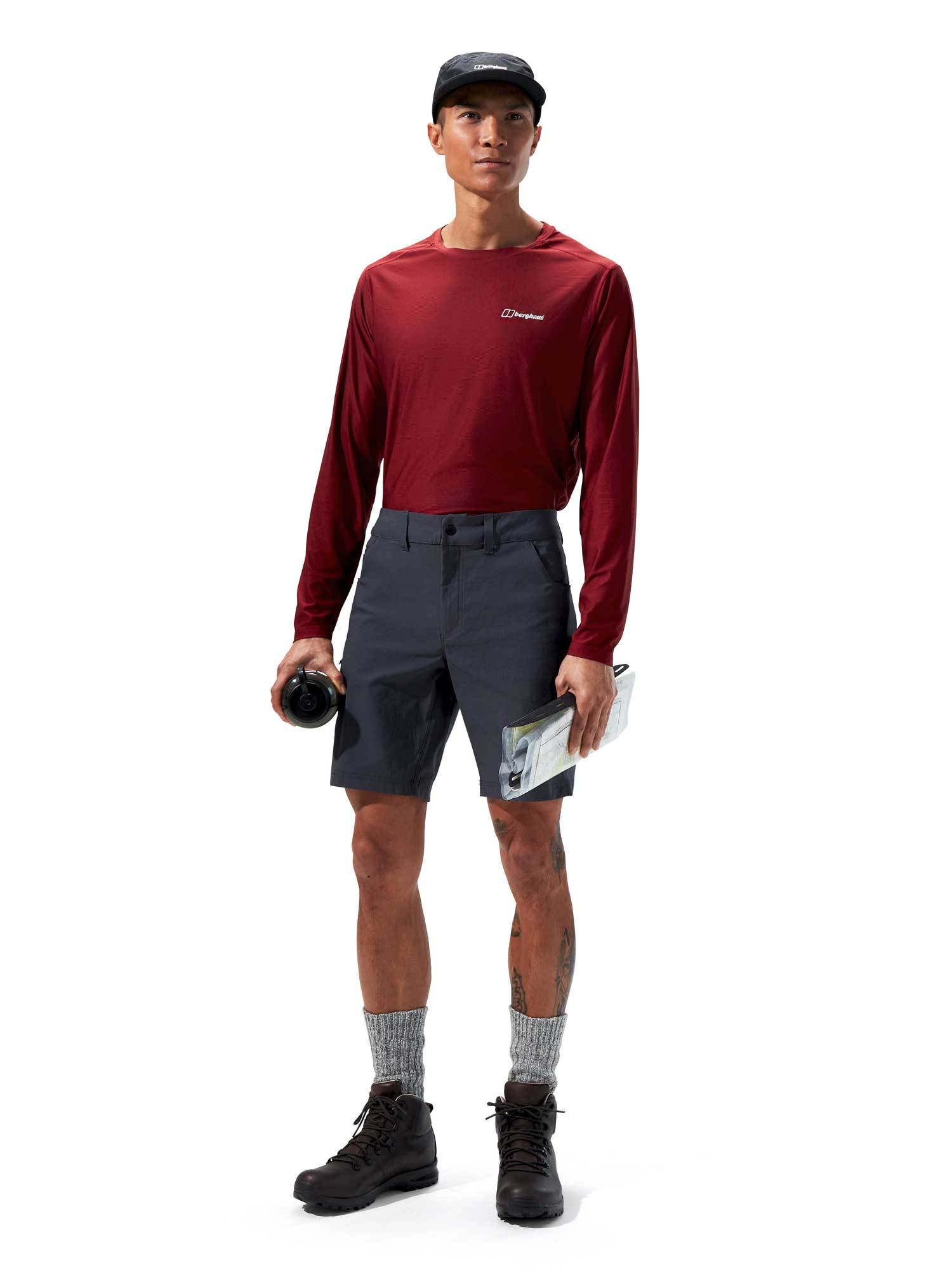 

Шорты Berghaus ORTLER SHORT AM, серый