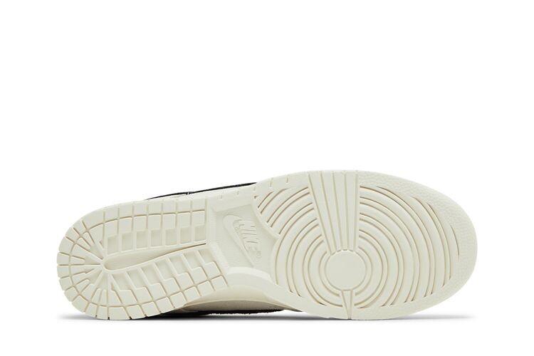 Кроссовки Nike Wmns Dunk Low SE White Glittery Suede, белый — фото 4