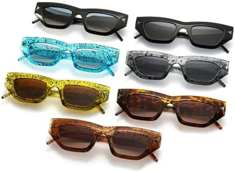 

Модные женские солнцезащитные очки в винтажном стиле, очки конфетных цветов, мужские солнцезащитные очки с заклепками и градиентом MTZJH, Blue Light Grey