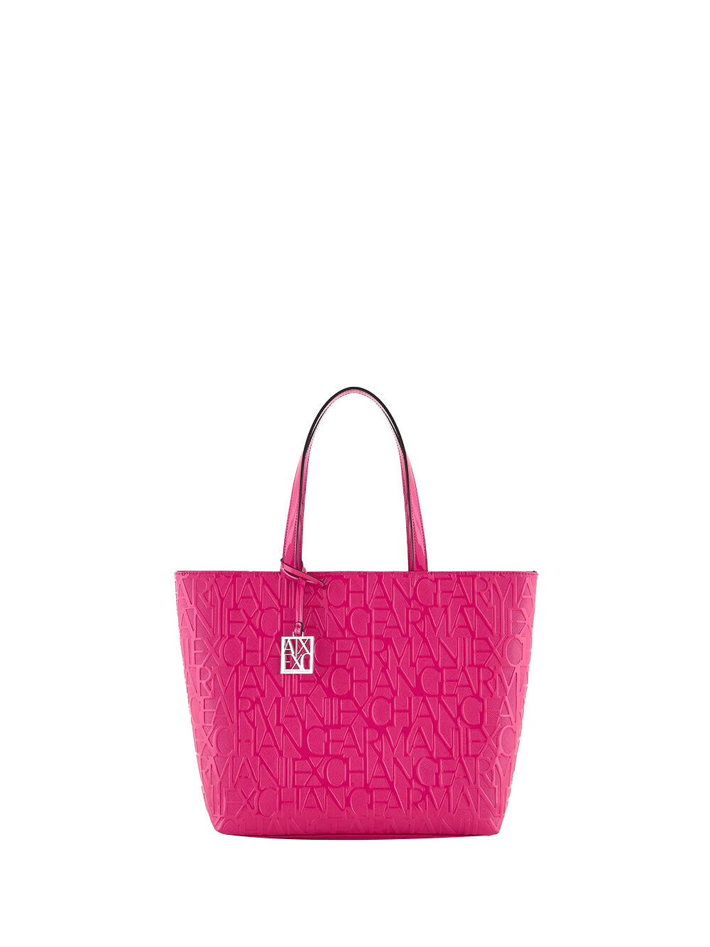 

Женский шоппер цвета фуксии Armani Exchange