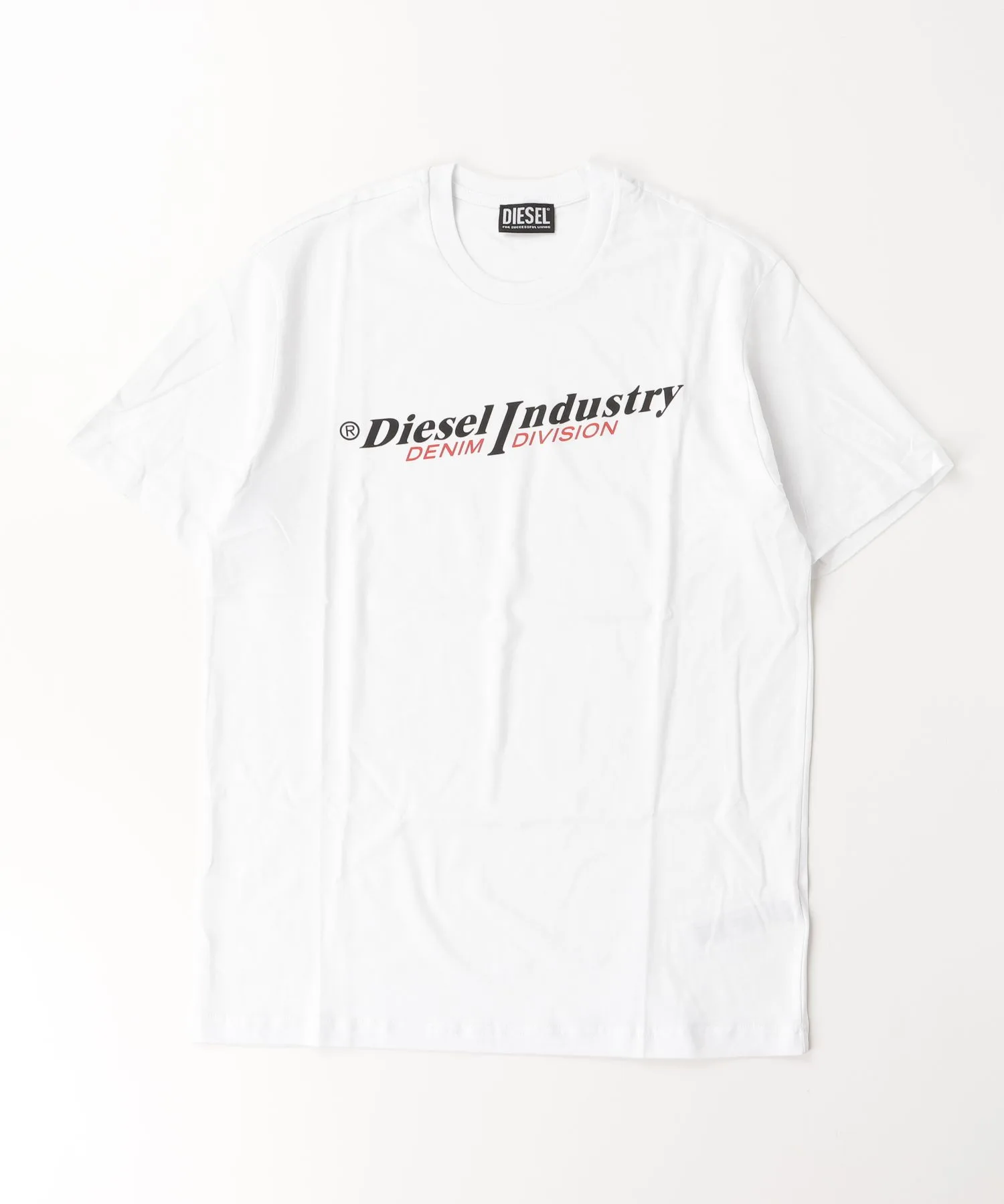 Детская футболка с логотипом DIESEL KIDS белая