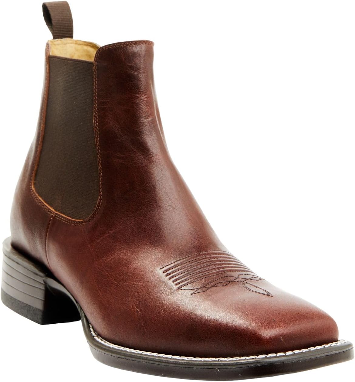 

Мужские ботинки Cody James Jones Chelsea с широким квадратным носком - Bcjsp25p12-1, Cognac