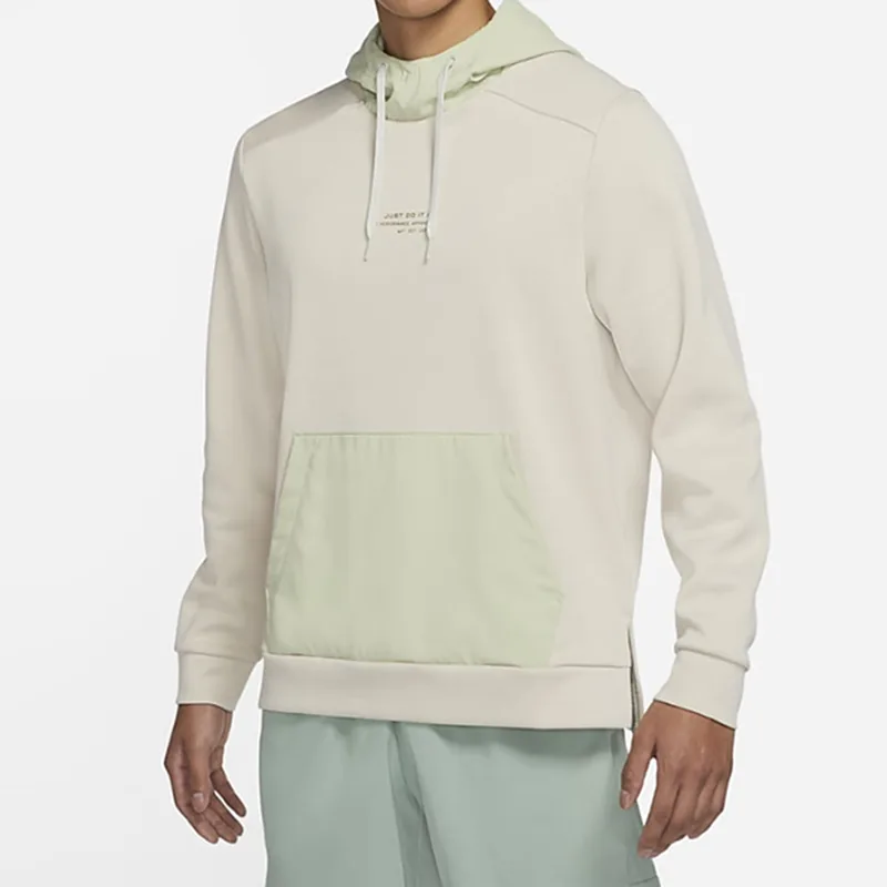 Nike Толстовка dri fit мужская ecru — фото 2