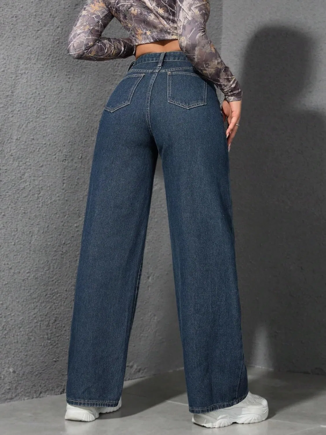 Джинсы Baggy, Dark Wash — фото 2