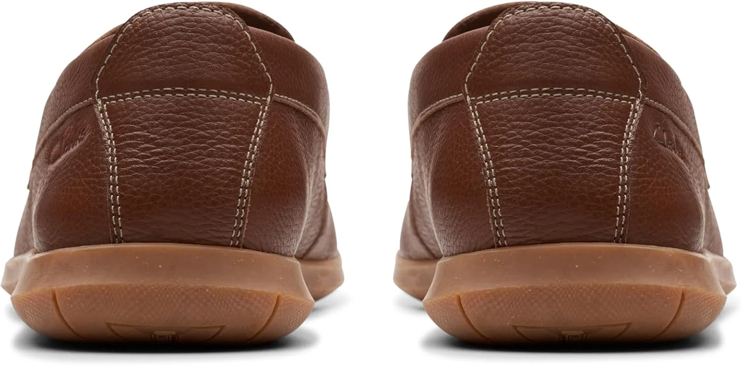 Мужские лоферы Clarks Flexway Step, светло-коричневый — фото 3
