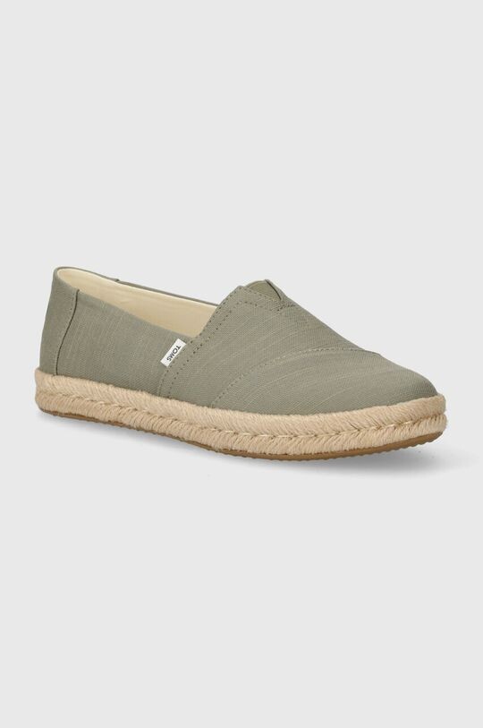 Эспадрильи Alpargata Rope 2.0 Toms, зеленый
