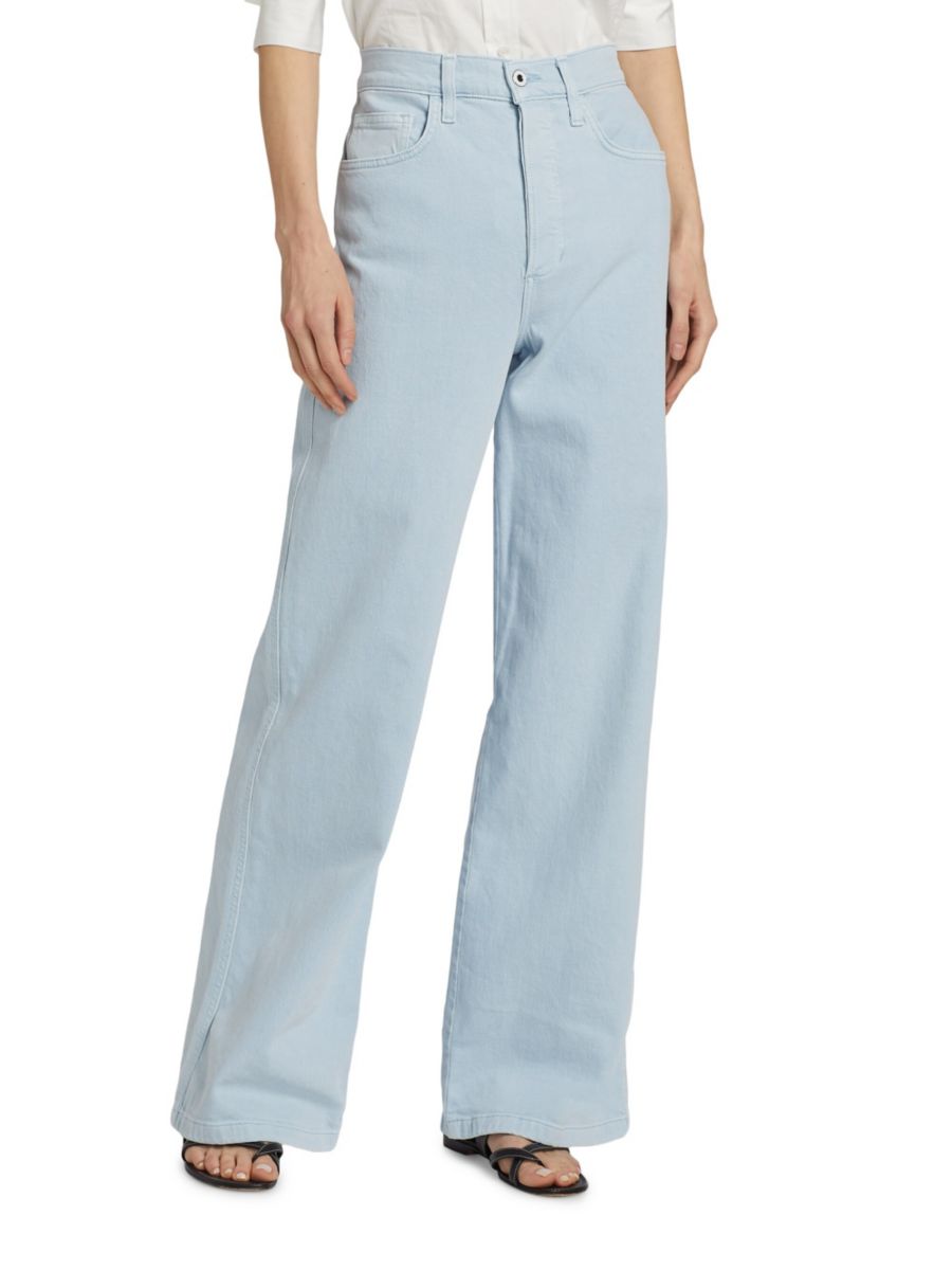 

Джинсы Masha Super High Rise Wide Leg Favorite Daughter, цвет Coastal