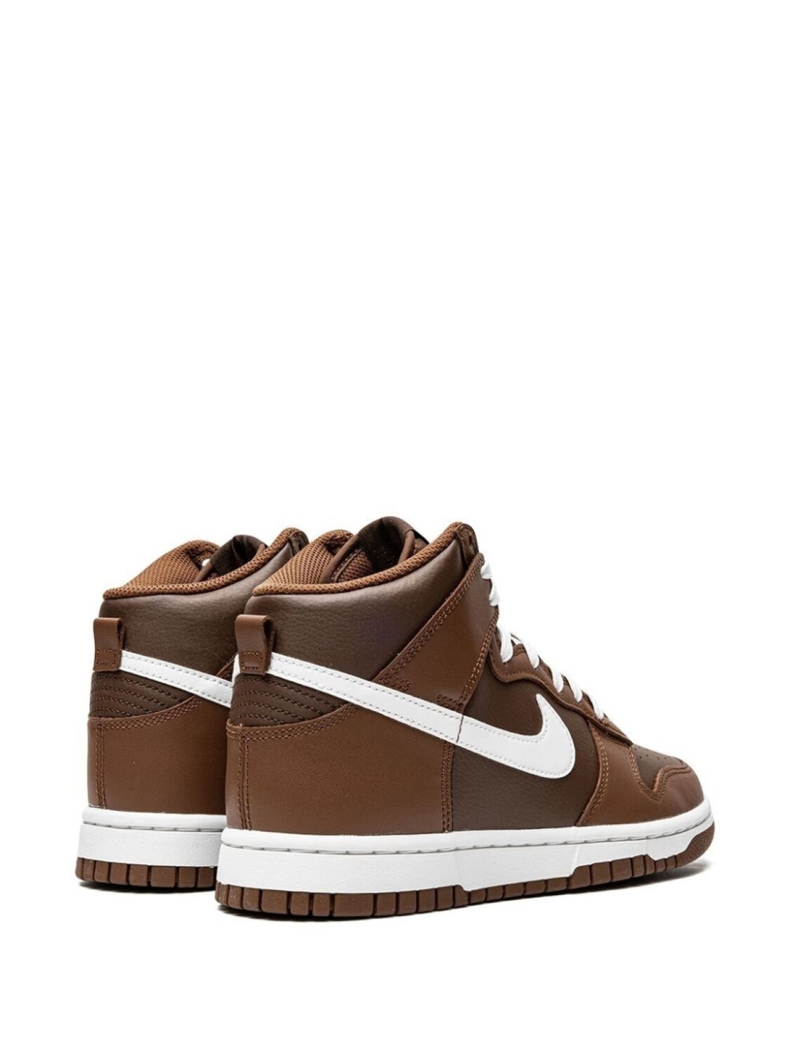 Nike кроссовки Dunk High Chocolate, коричневый — фото 3