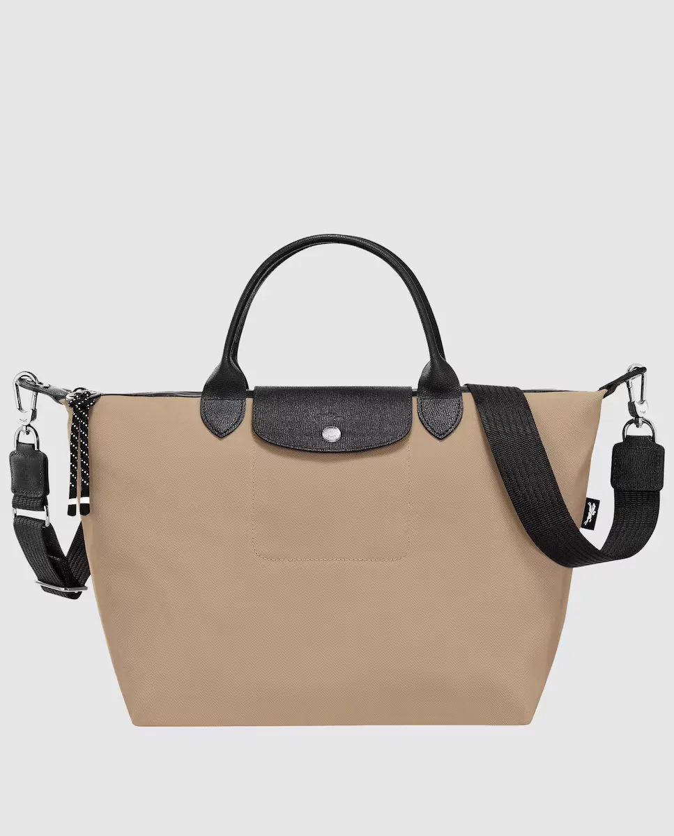 

Большая многопозиционная сумка Le Pliage Energy на молнии Longchamp, серый
