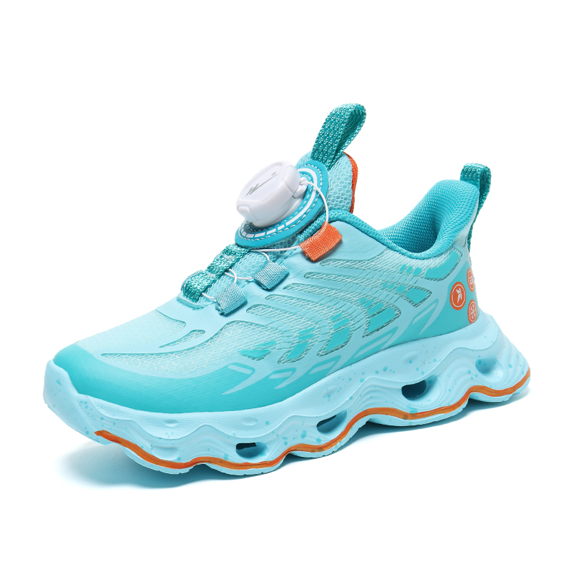 

Кроссовки детские с низким верхом, противоскользящие и износостойкие, с дышащим эффектом Rebound Binary, синий