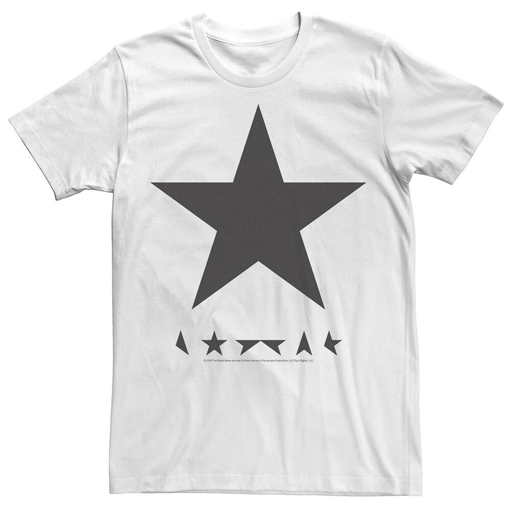 

Мужская футболка с обложкой альбома David Bowie Black Star Licensed Character, белый