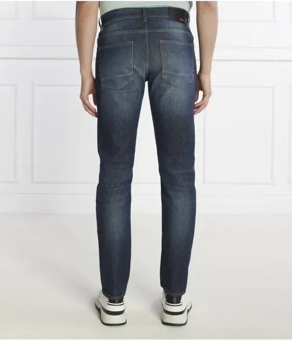 Джинсы Delaware BC-C slim fit Boss Orange, темно-синий — фото 4