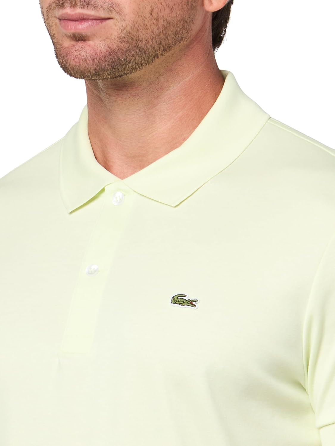 Lacoste мужская спортивная поло с коротким рукавом Super Light, Pollen — фото 3