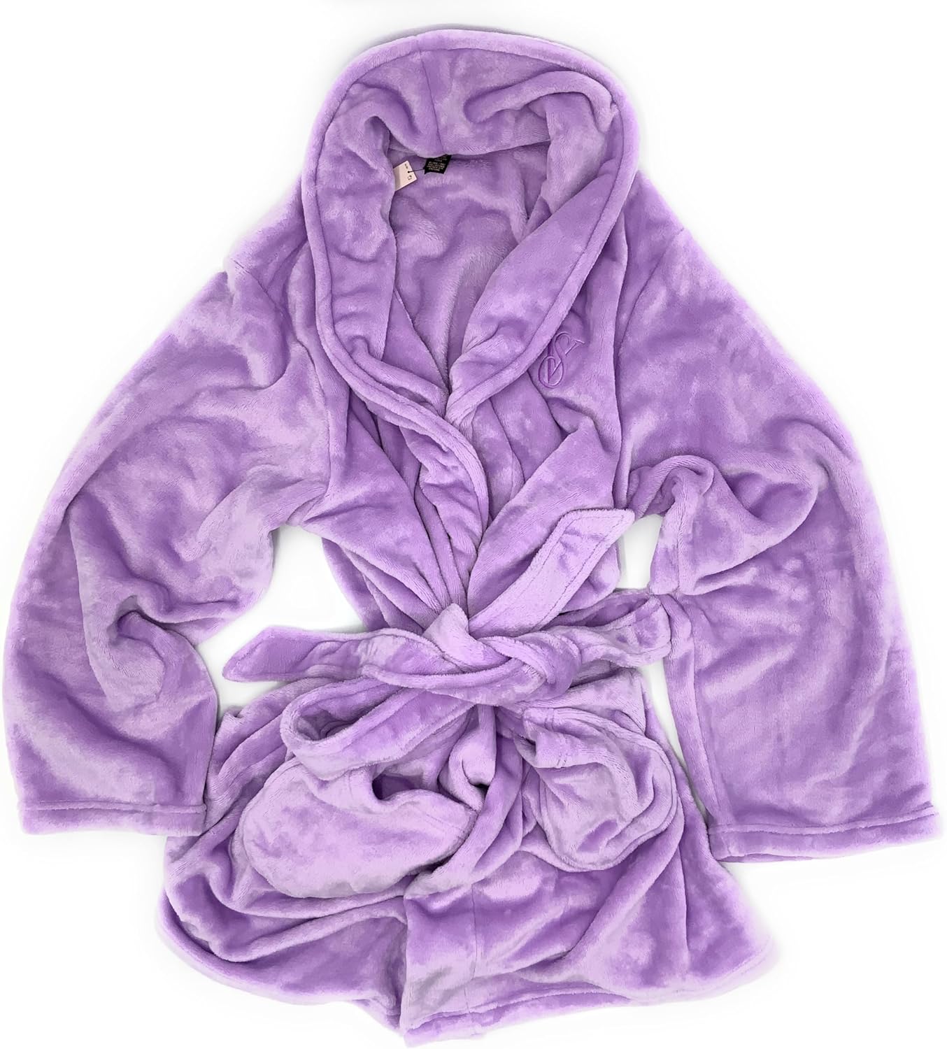 

Victoria's Secret Короткий плюшевый уютный халат, Purple