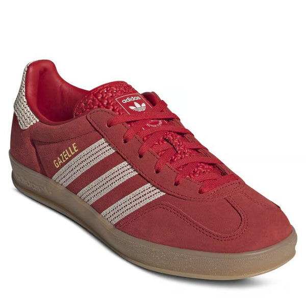 Кроссовки gazelle indoor 'better scarlet wonder white' Adidas, мультиколор — фото 2