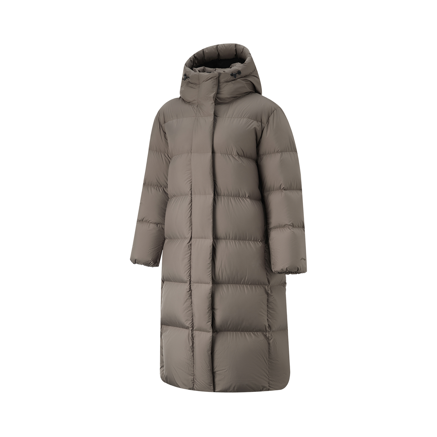 

LINING Пуховик женский серо-коричневый, Tree Gray Brown