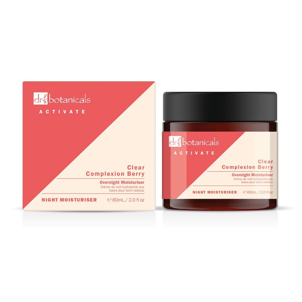 

Увлажняющий крем для ухода за лицом Crema hidratante de noche de bayas para tez clara Dr. botanicals, 60 мл