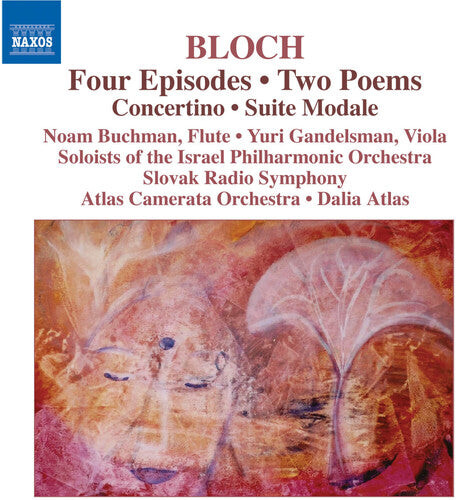 

CD диск Bloch / Buchman / Gandelsman / Atlas Camerata Orch: 4 Episodes Concertino Suite Modale