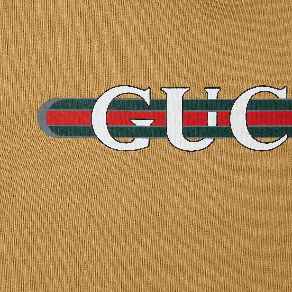 Толстовка мужская Gucci верблюжья, коричневая — фото 2