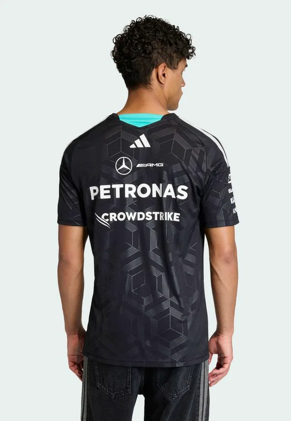 Футболка с принтом команды формулы-1 amg petronas Adidas Performance, Black — фото 2
