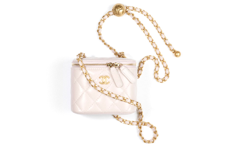 

CHANEL Сумка через плечо из овчины, женская кроссбоди светло-фиолетовая