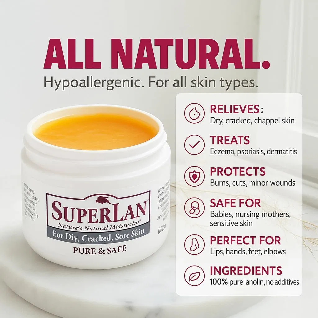Лосьон для тела SuperLan Pure Lanolin Lite 28 г — фото 3