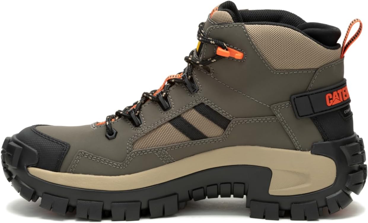 

Мужские ботинки CAT Invader Mid Vent с композитным носком, черные, 7.5