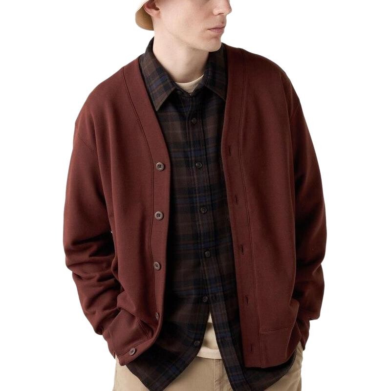 

Трикотаж мужской бордовый Uniqlo, цвет Burgundy