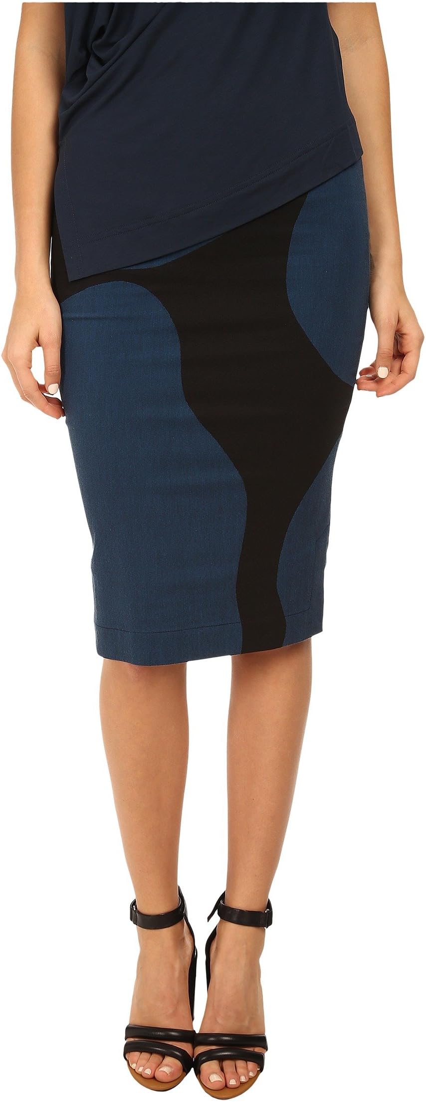 

Юбка Vivienne Westwood Basic Pencil Skirt, цвет Petrol