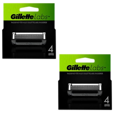 

Комплект из 4 лезвий Labs System Gillette