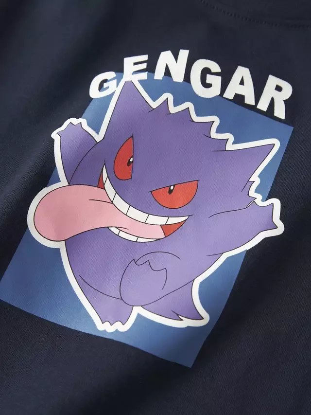 Детская футболка Pokémon, темно-синяя NAME IT — фото 2