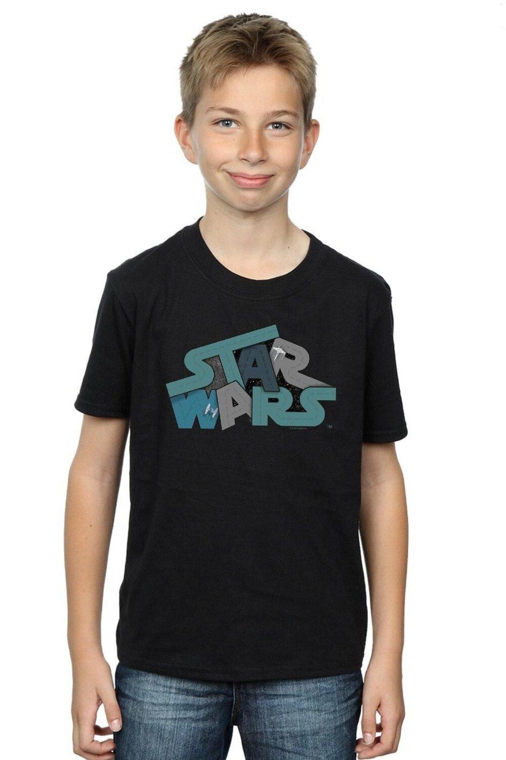 

Футболка с логотипом Death Star Jumble Star Wars, черный
