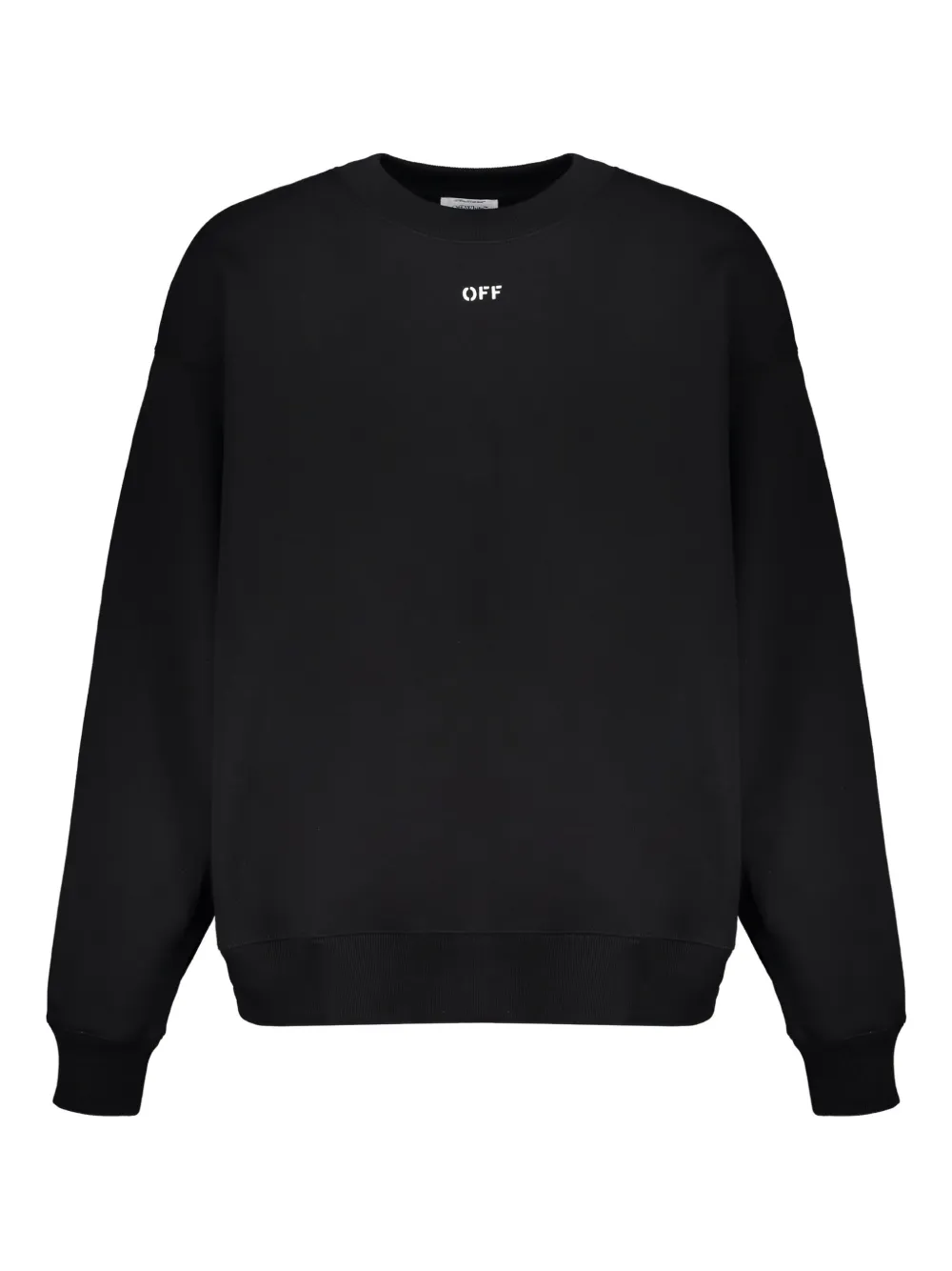 

Джемпер в рубчик с длинными рукавами Off-White, черный