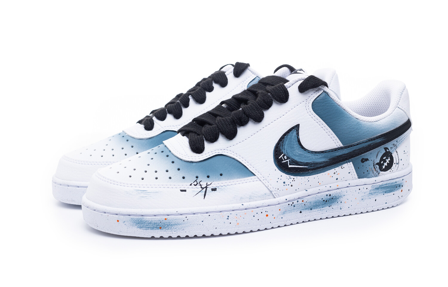 Кроссовки Nike Court Lite Skateboarding Shoes Men Low-top White, белый — фото 3