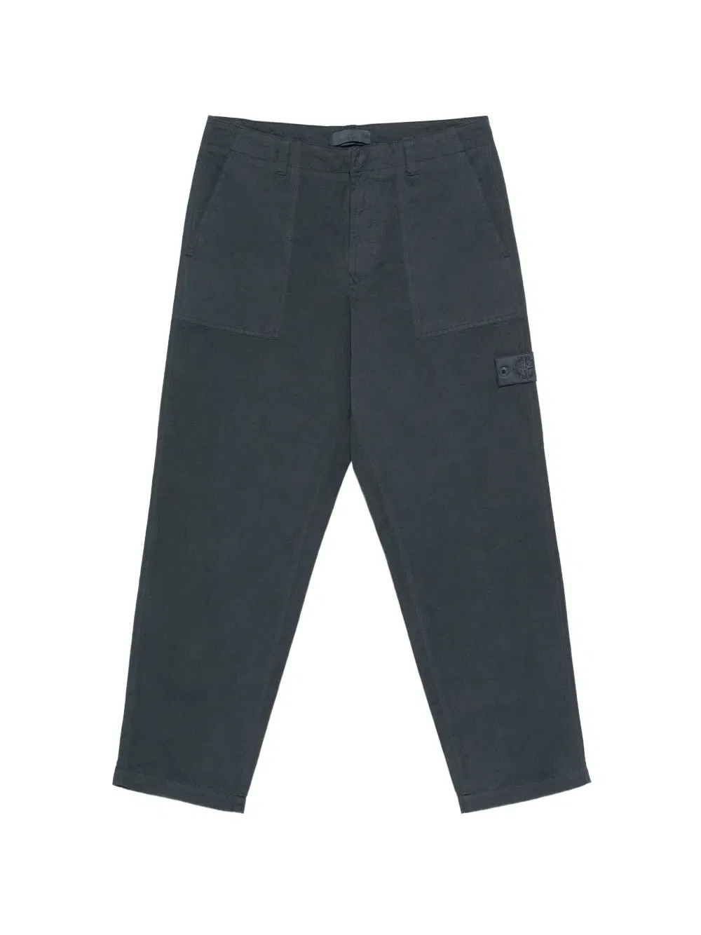 Хлопковые брюки-карго Stone Island, синий