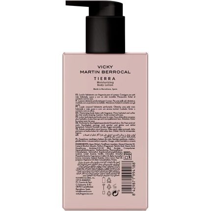 Terra Body Lotion 240 мл - Увлажняющее молочко для тела с грушей Vicky Martin Berrocal — фото 2