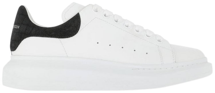 

Кроссовки Alexander McQueen Oversized Sneaker 'White Black', белый