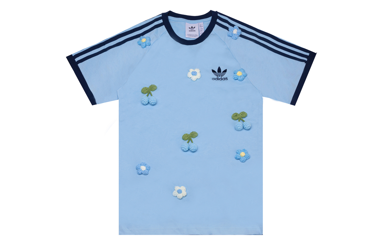 

Футболка Adidas 3 Stripes Adidas Originals, синий